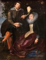 L’artiste et sa première épouse Isabella Brant dans le chèvrefeuille baroque Rubens Rubens